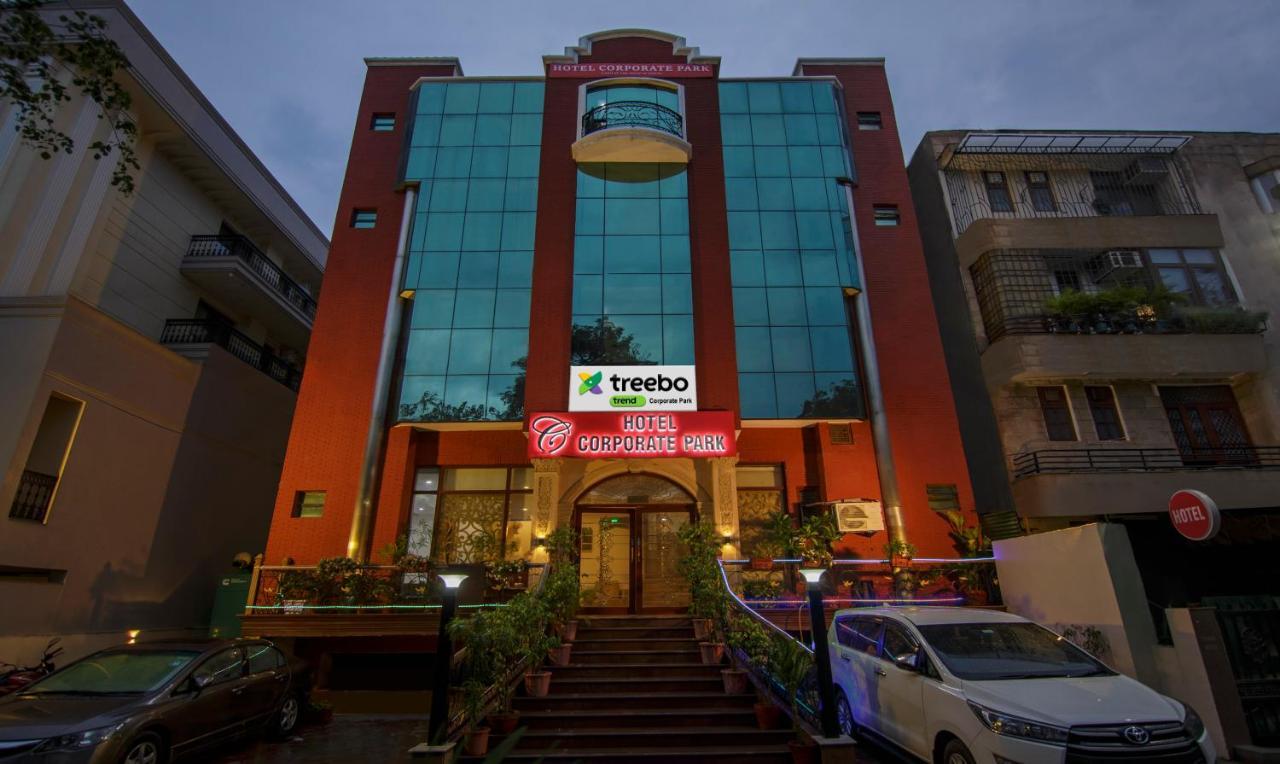 Hotel Treebo Corporate Park Nowe Delhi Zewnętrze zdjęcie